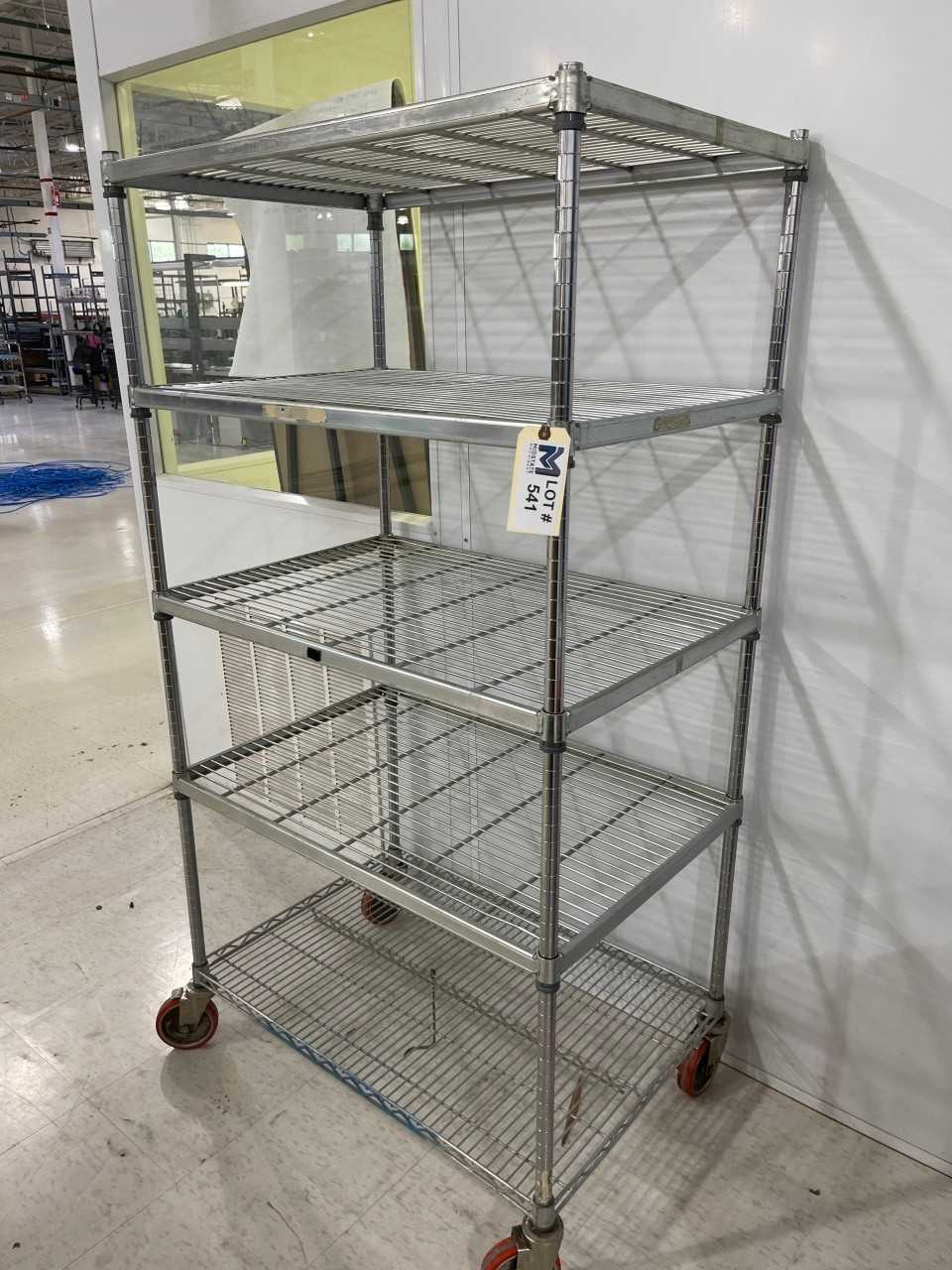 Rolling Bakers Rack No Contents - ROLLING CARTS