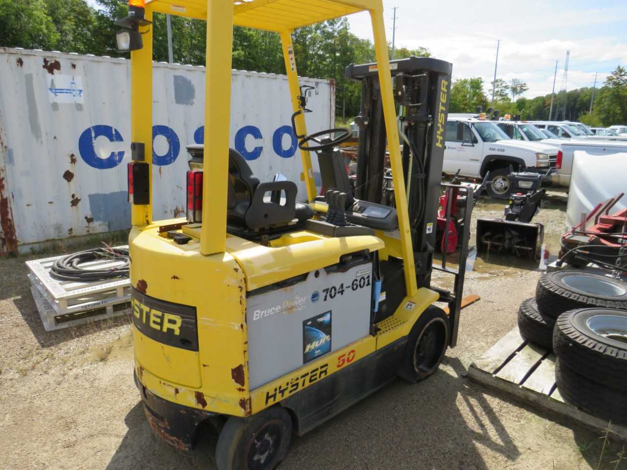 2002 HYSTER E50XM2 ELECTRIC FORKLIFT - FORKLIFTS