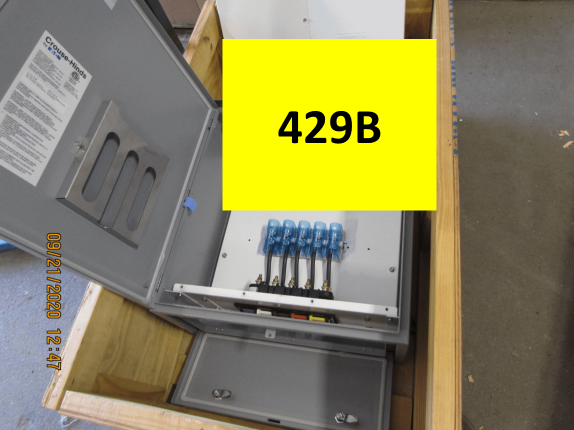 Eaton Industrial Control Panel Enclosure - ELECTRICAL COMPONENTS
