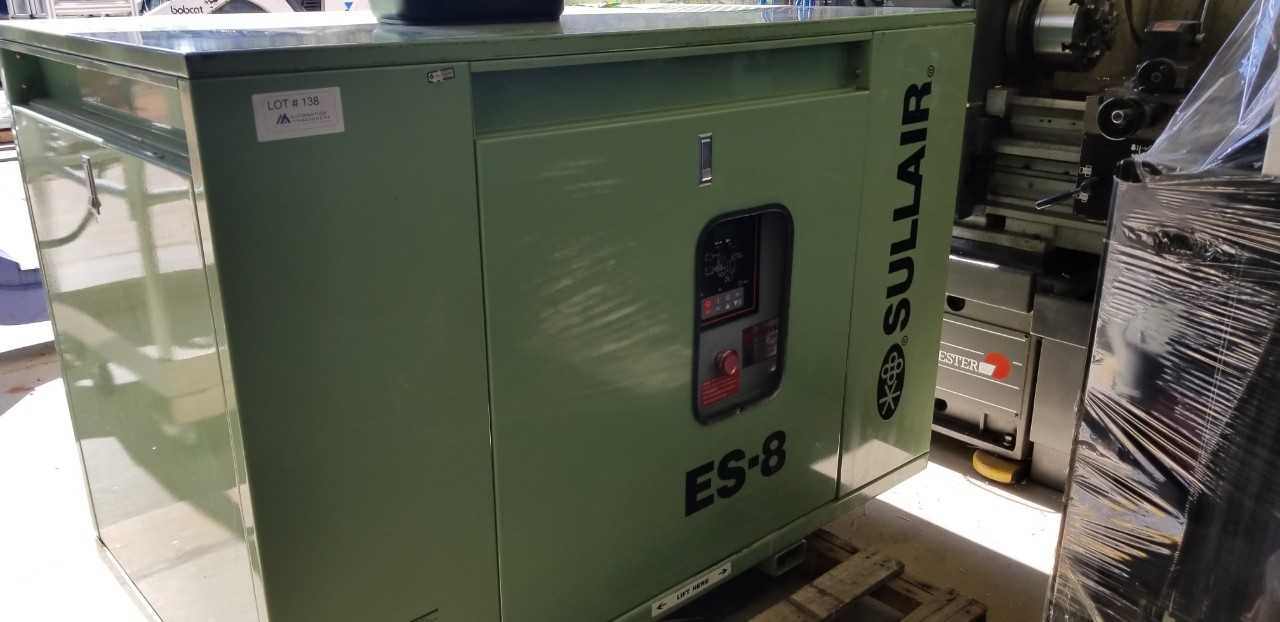 Sullair ES-8 Rotary Screw Compressor - AIR COMPRESSORS Sullair ES-8 Rotary Screw Compressor - AIR COMPRESSORS