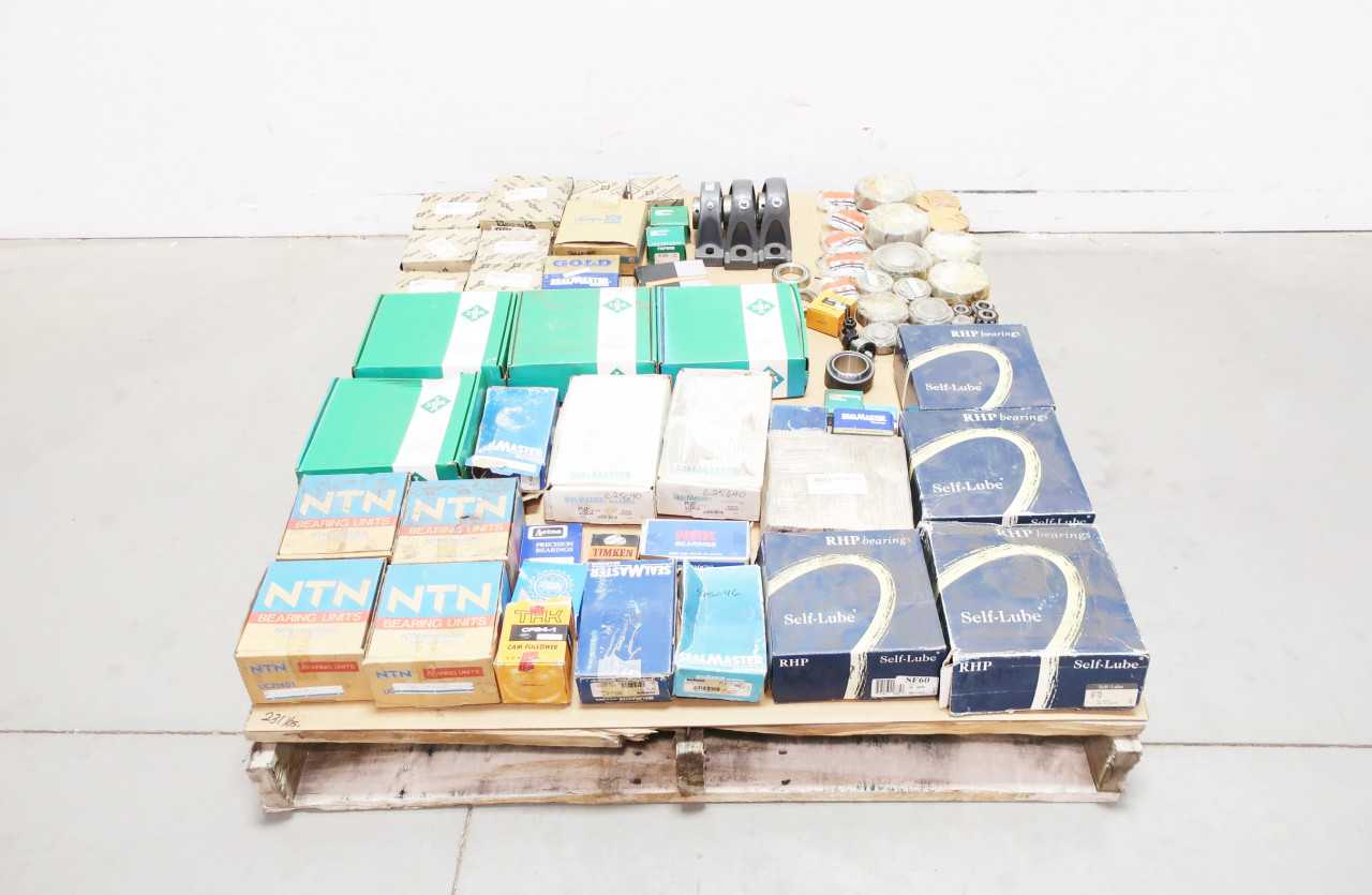 PALLET OF ASSORTED BEARINGS - BEARINGS