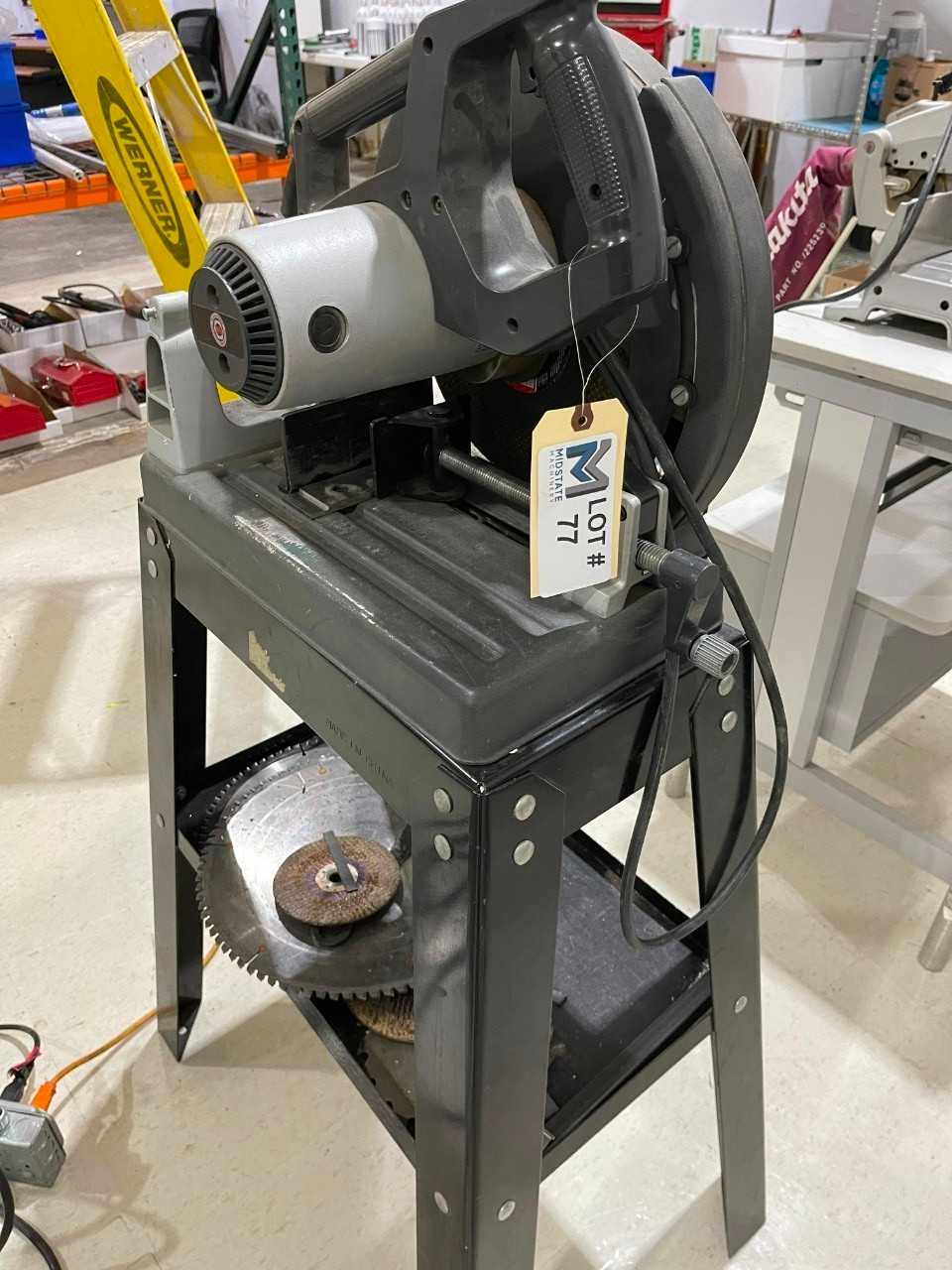 Black & Decker Chop Saw on Stand - ELECTRIC POWER TOOLS