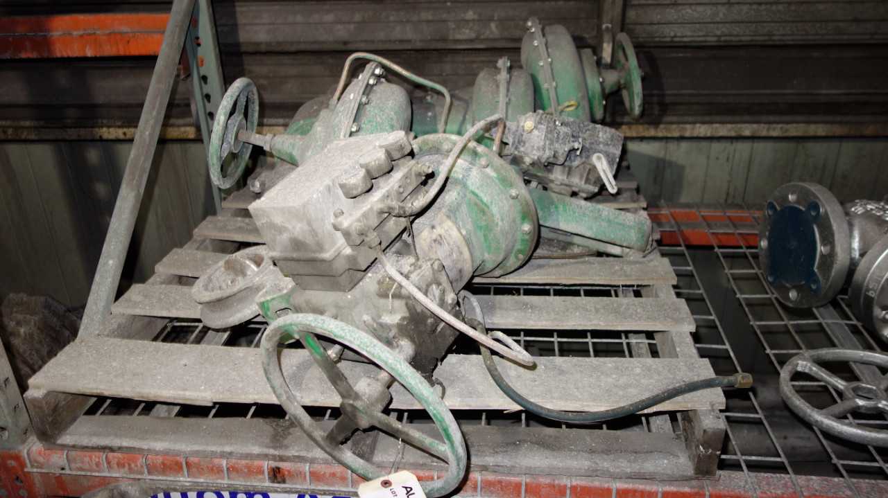 CONTENTS OF RACKING SECTION, FISHER CONTROL VALVES - CONTROL VALVE