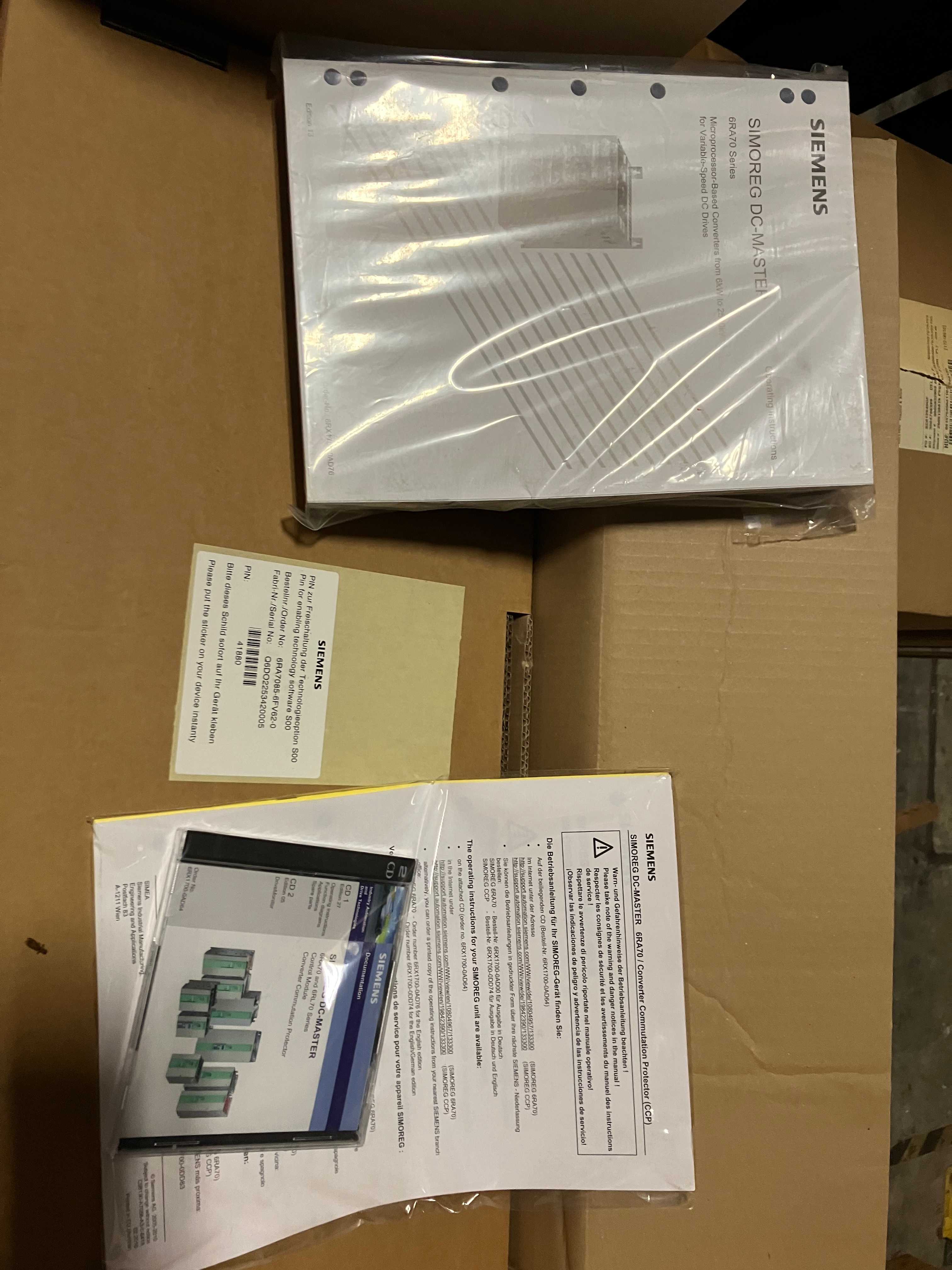 SIEMENS 6RA70856FV620Z+X01POWER SUPPLY MODULE - POWER SUPPLY MODULES