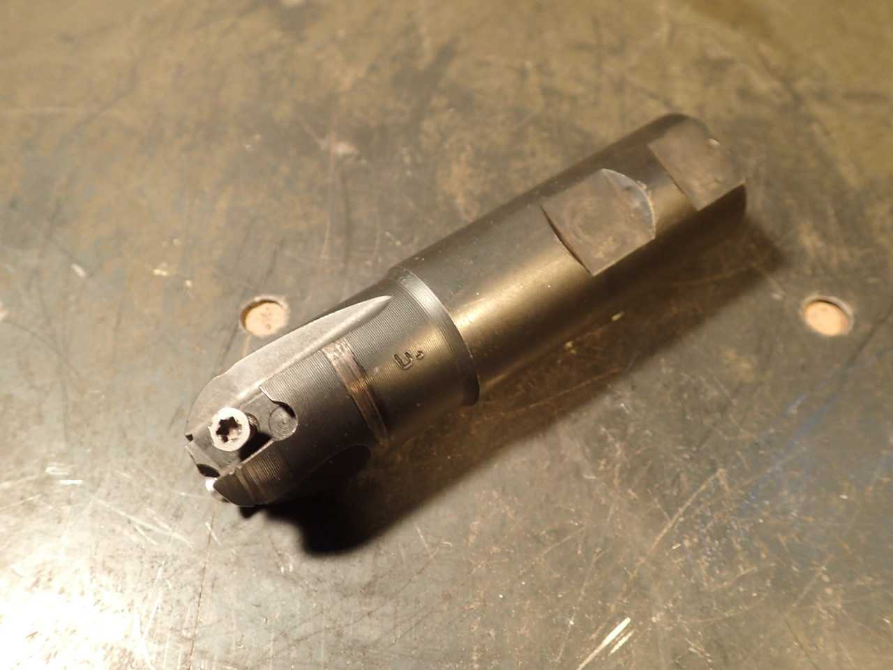 Ingersoll Max-I-Pex Indexable Carbide Ball Mill: 1" Straight Shank, 16W1B1080R02 - MILLING TOOLS