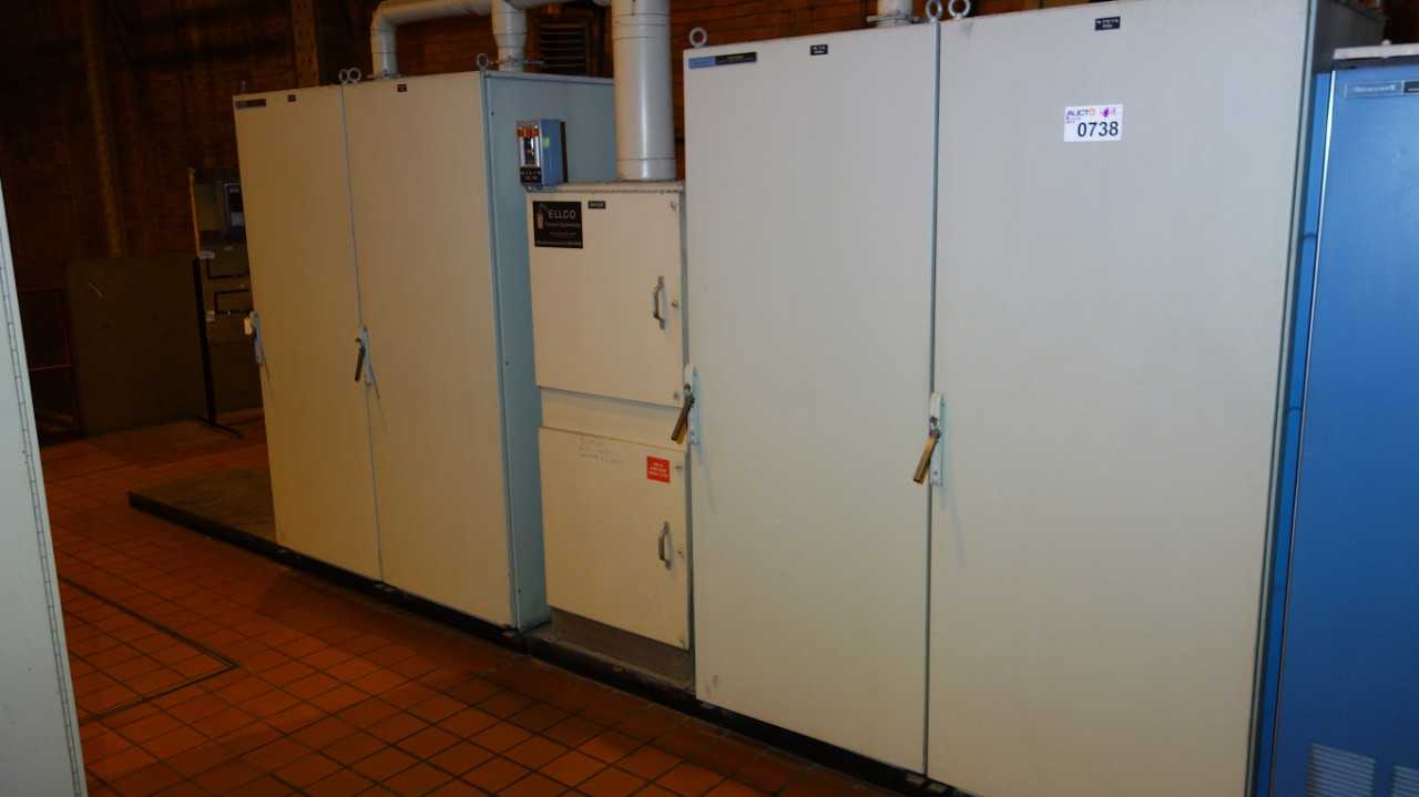 HONEYWELL TDC3000 PROCESS MANAGEMENT DCS SYSTEM (4 CABINETS) DELAYED REMOVAL - AUTOMATION & CONTROLS