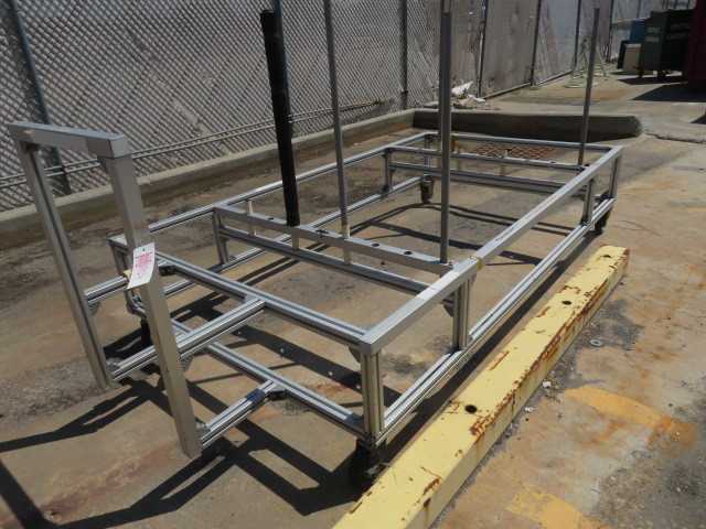 Aluminum Parts Storage Racks on Wheels - MISCELLANEOUS