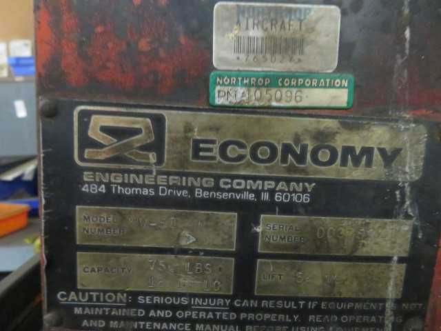 Economy Die Lift Table - MISCELLANEOUS