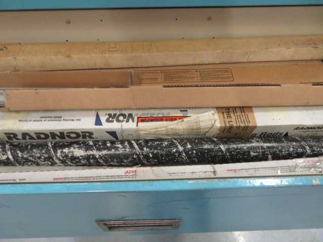 Cabinet and Contents, mostly welding supplies - MISCELLANEOUS