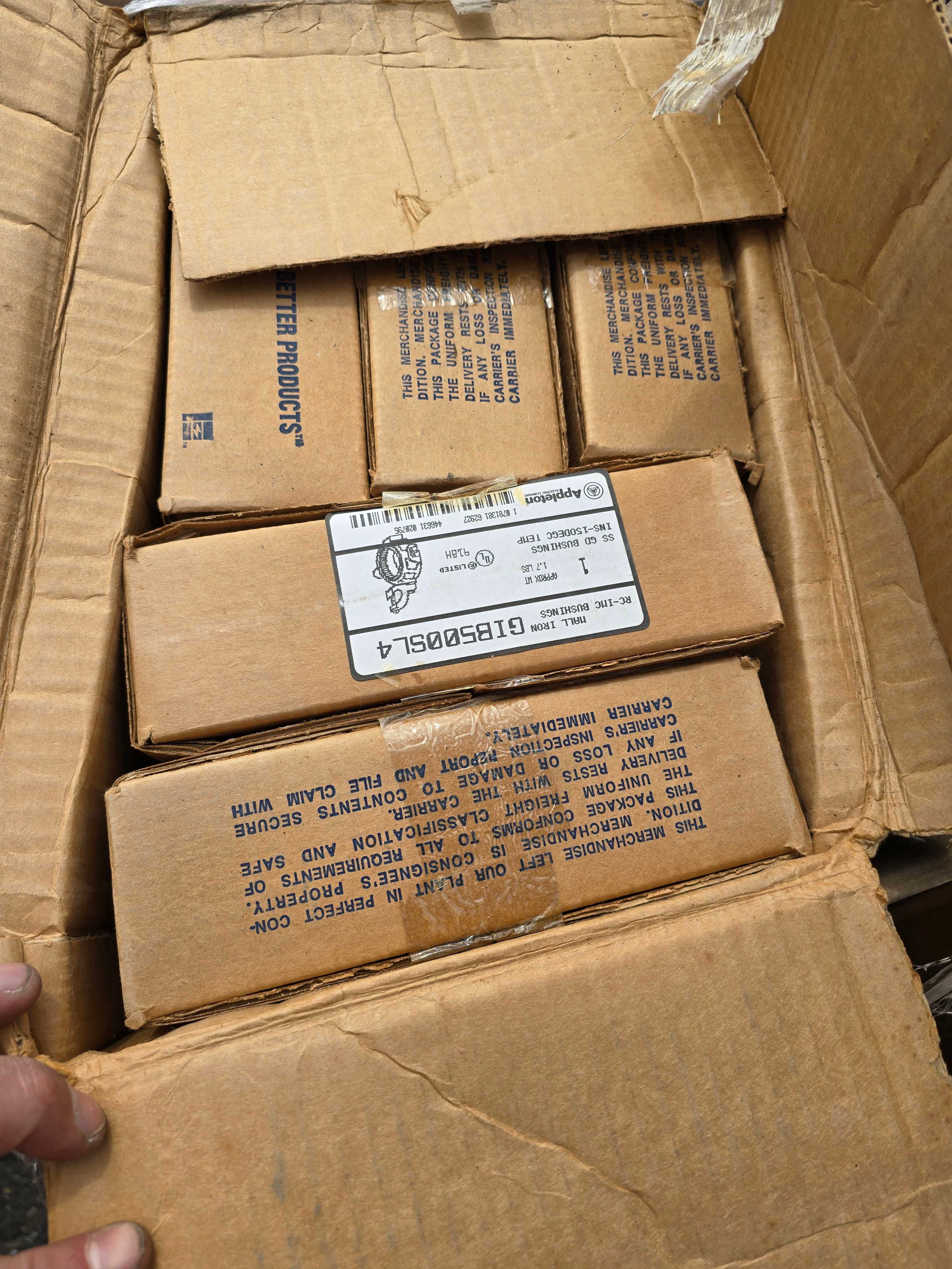 SKID OF CONDUIT FITTINGS & PARTS - CONDUIT