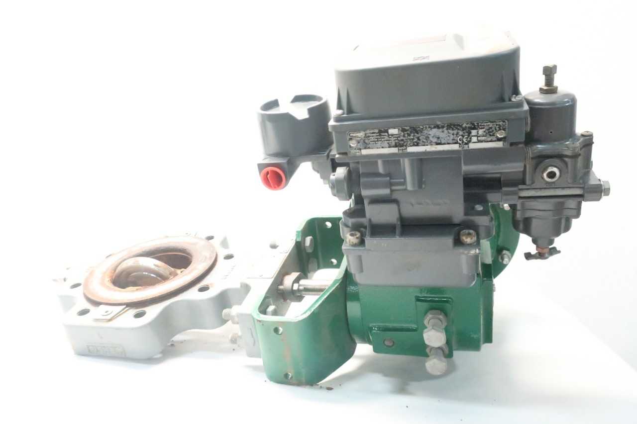 FISHER 8580 2052 DVC6200 STAINLESS CONTROL VALVE 4IN - CONTROL VALVE