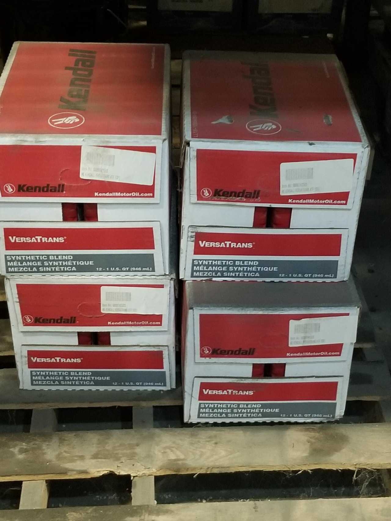 Lot of 4 Cases - KENDALL VERSATRANS ATF AUTOMATIC TRANSMISSION FLUID 12X1QT - MISCELLANEOUS