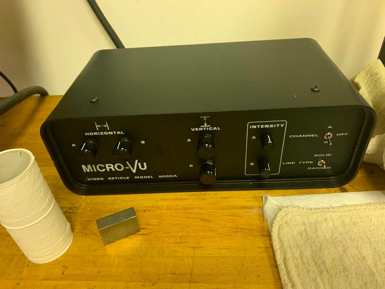 Microvu H-14 Optical Comparator - PROCESS EQUIPMENT