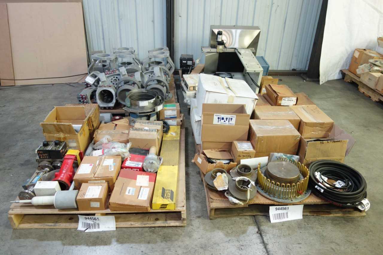 4 PALLETS OF ASSORTED MRO - INDUSTRIAL PARTS