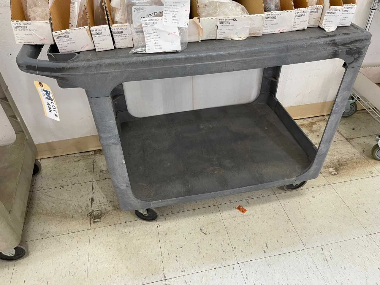 Plastics Rolling Cart No Contents - ROLLING CARTS