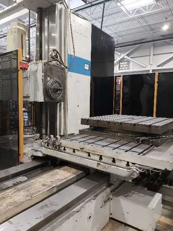 LUCAS PRECISION CLEVELAND OHIO 642-B HORIZONTAL BORING MILL - HORIZONTAL BORING MILL