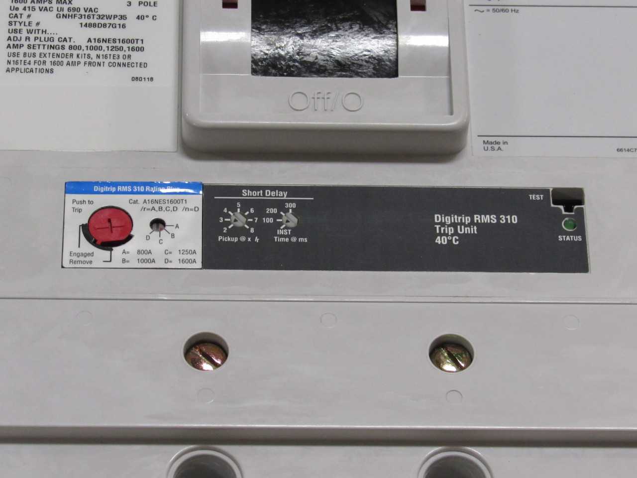 Eaton circuit breaker - CIRCUIT BREAKERS