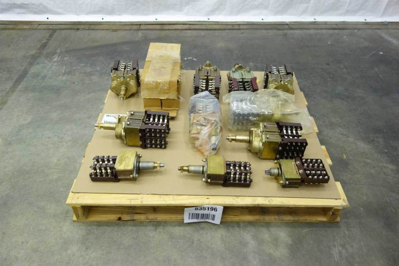 PALLET OF LIMIT SWITCH ASSEMBLIES - ELECTRICAL COMPONENTS