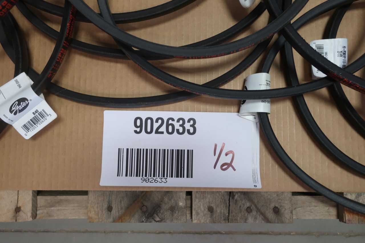2 PALLETS OF ASSORTED V-BELTS - BELTS