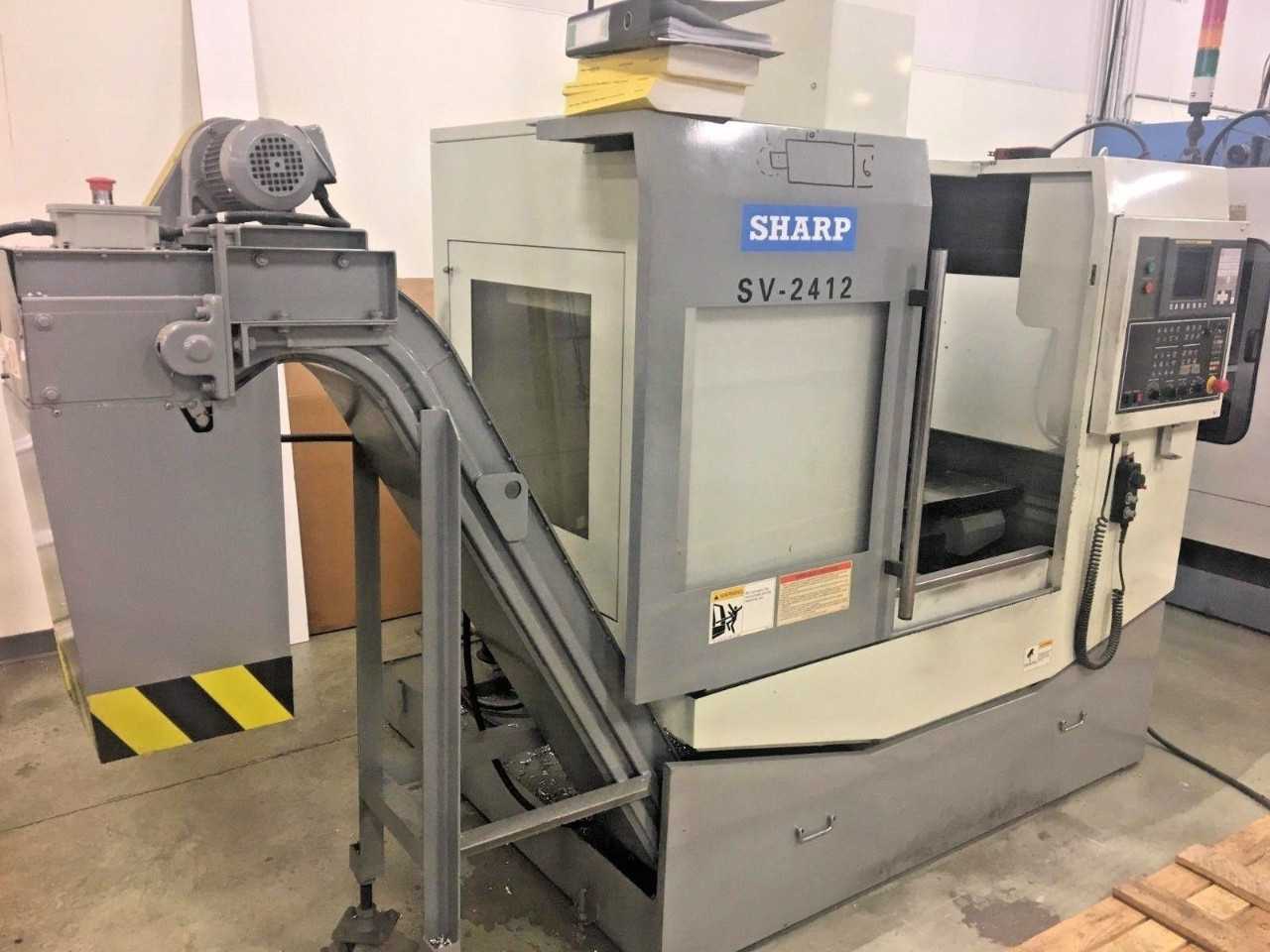 2009 Sharp SV 2412 Vertical Machining center - VERTICAL MACHINING CENTERS
