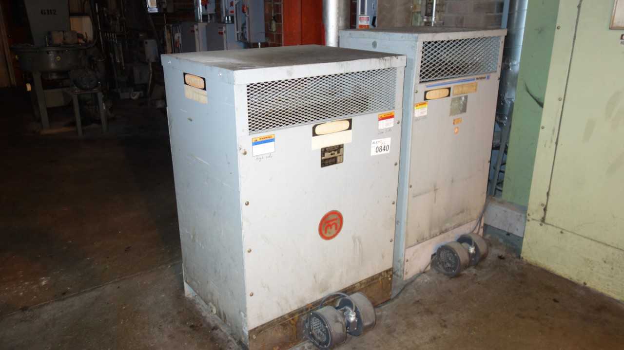 LOT OF 3 ASSORTED DRY TYPE TRANSFORMER, MATRA 500KVA 2400V-AC 480V-AC, WESTINGHOUSE 300KVA 2400V-AC 480V-AC, SQUARE D 37.5KVA 480V-AC 240V-AC - CONTROL TRANSFORMERS