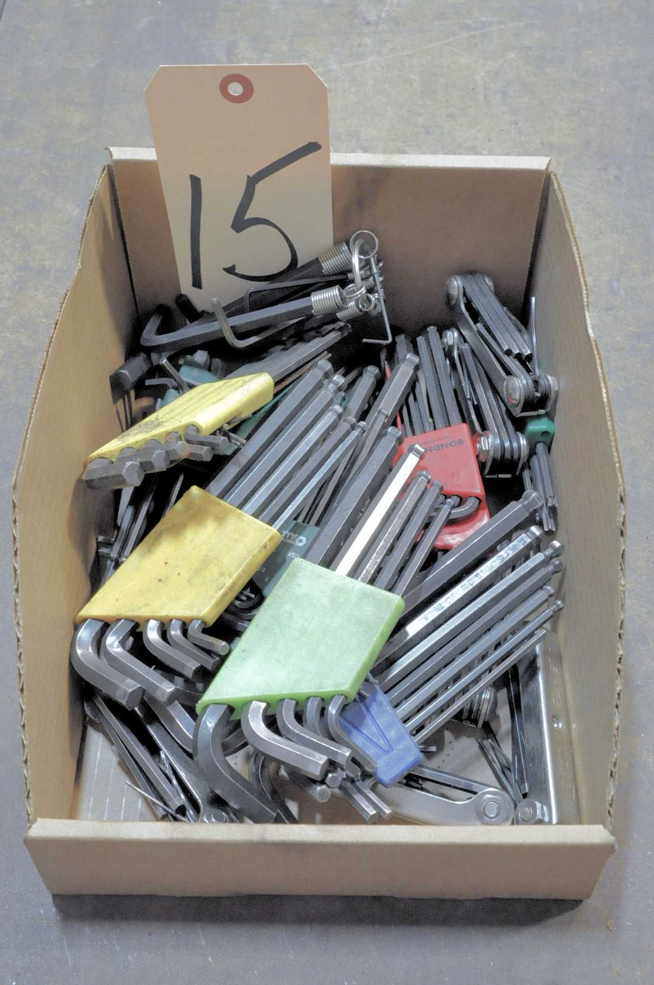 Lot-Allen Wrench Sets in (1) Box - HAND TOOLS