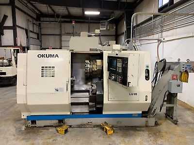 1996 Okuma LU-15 - Dual Turret - CNC LATHES 1996 Okuma LU-15 - Dual Turret - CNC LATHES