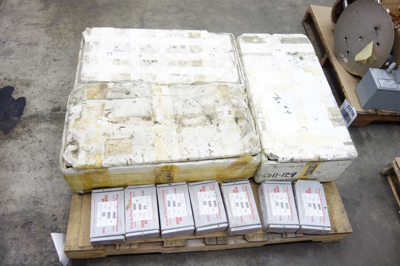 3 PALLETS OF ASSORTED MRO SURPLUS - INDUSTRIAL PARTS