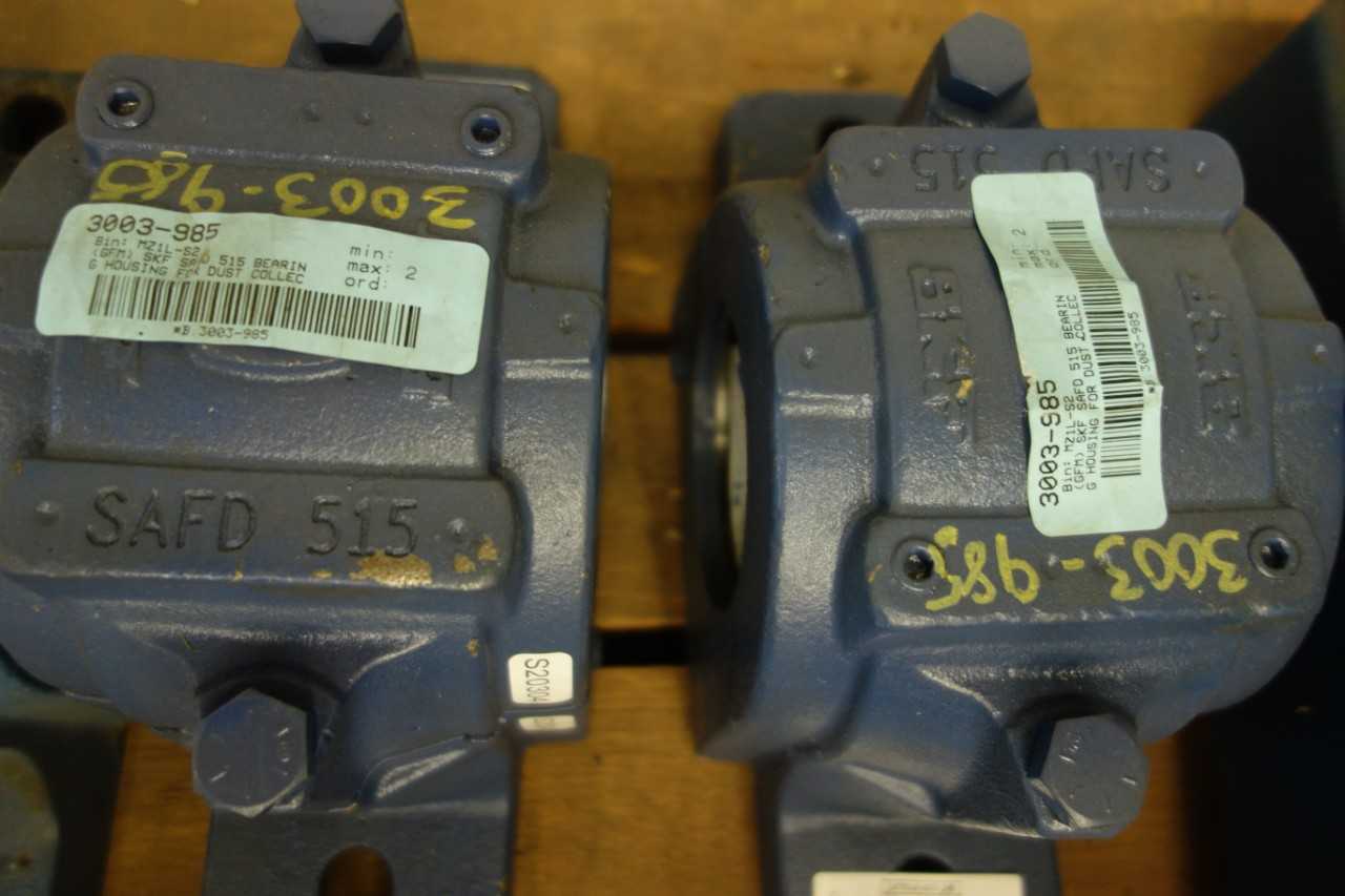 PALLET OF ASSORTED SKF SPLIT CASE PILLOW BLOCK BEARING HOUSINGS - BEARINGS