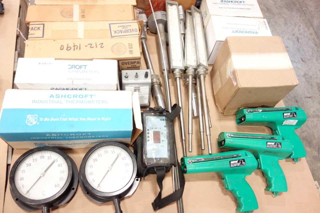 2 PALLETS OF ASSORTED INSTRUMENTATION - INSTRUMENTATION