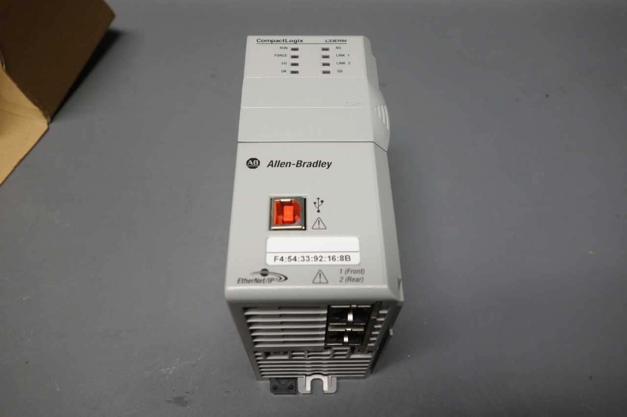 Allen Bradley 1769-L33ERM CompactLogix controller module - AUTOMATION & CONTROLS