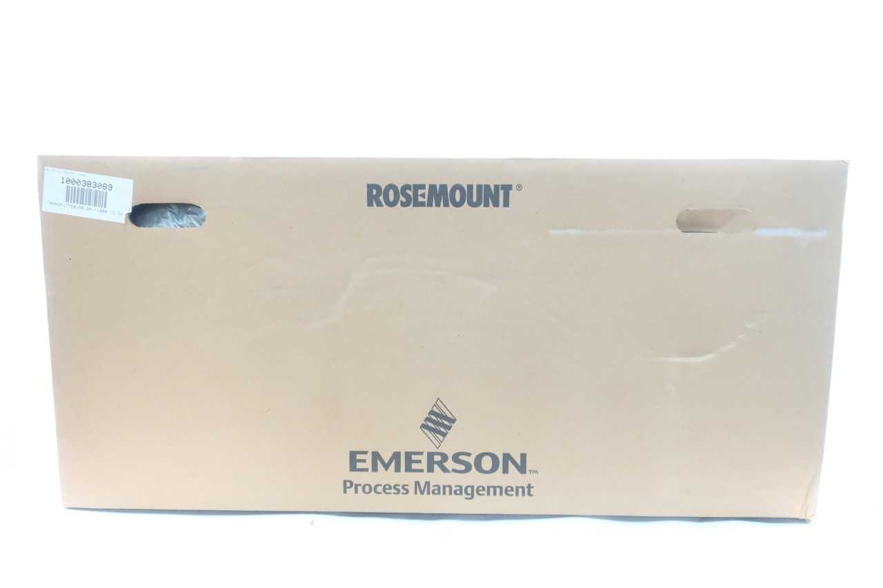 ROSEMOUNT 3051S1CD3A2B12A1AK6M5Q4Q8A1003 PRESSURE TRANSMITTER 0-1000IN-H2O - INSTRUMENTATION