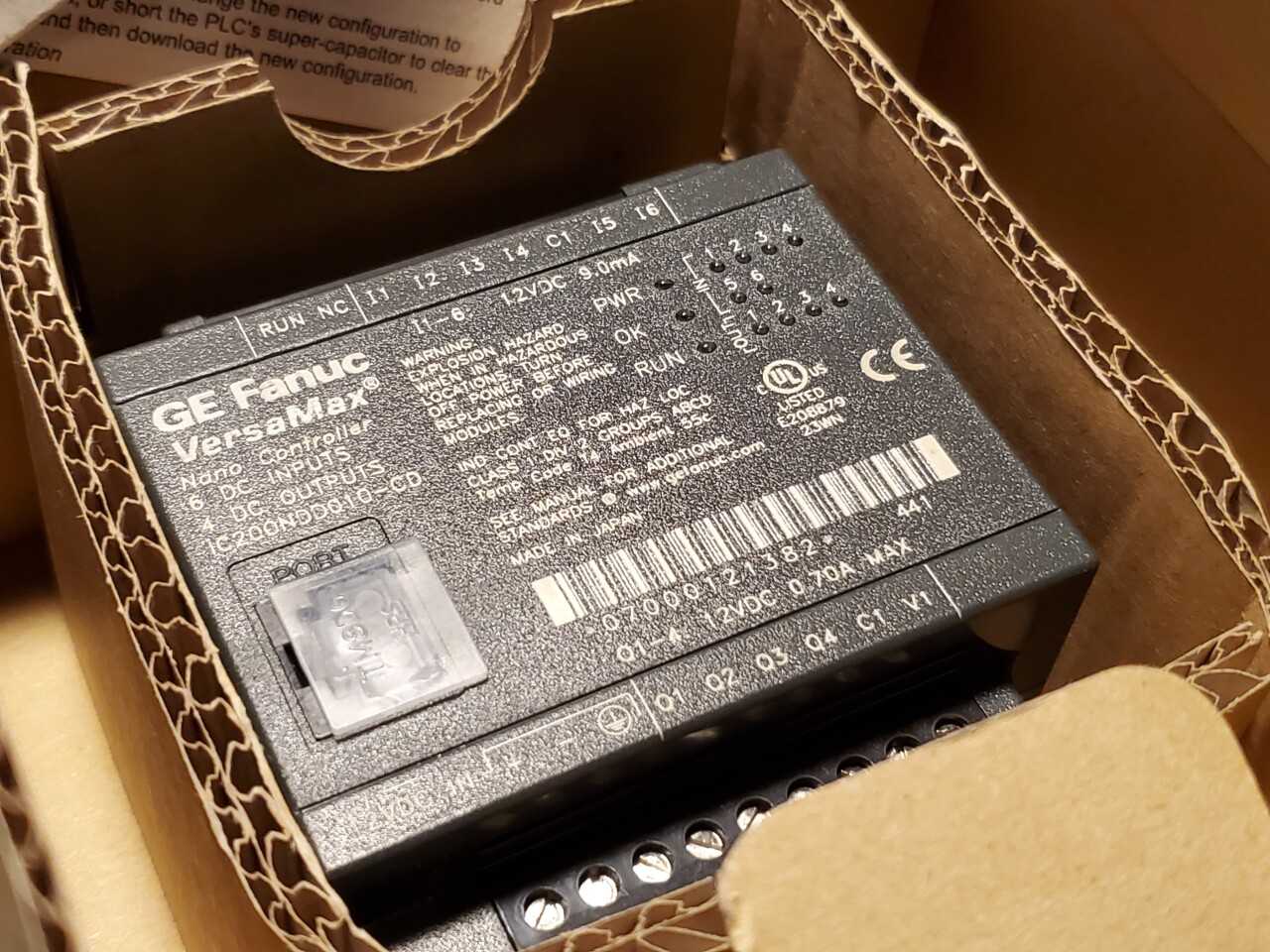 GE VersaMax Nano PLC - AUTOMATION & CONTROLS