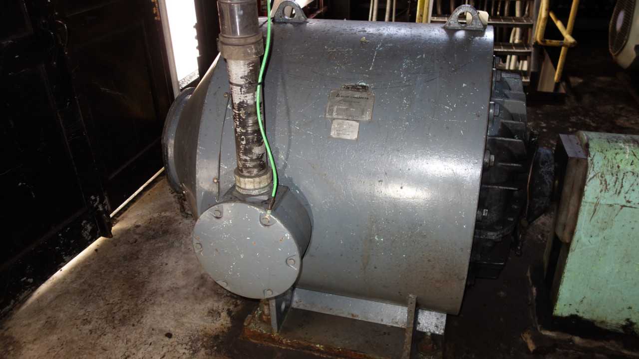 ALLIS CHALMERS TYPE AZZ 250HP MOTOR 460V 30ES6 - ELECTRIC MOTORS