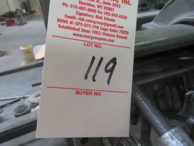 Rack and "C" Clamps, LOT - MISCELLANEOUS
