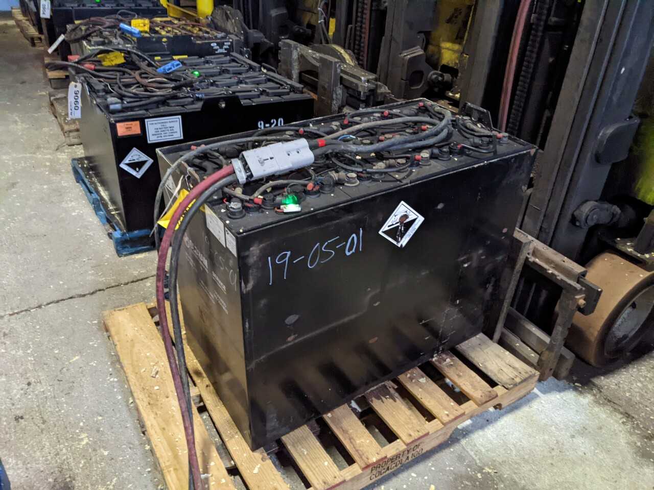 OLDHAM 18-FAT19-017 36V FORKLIFT BATTERY - FORKLIFTS