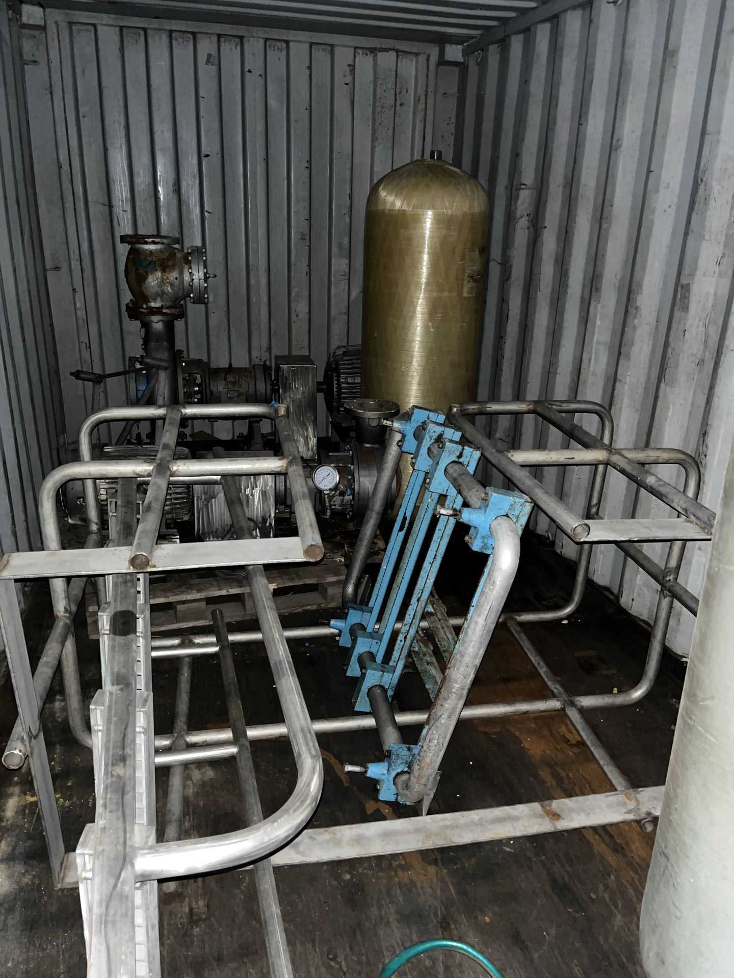 1998 Gateway Container International SP-GTWT-01 1173 cu.ft. Shipping Crate w/ Contents - PROCESS EQUIPMENT