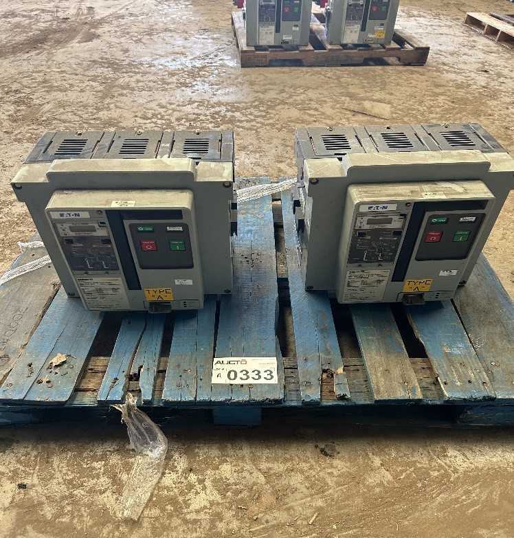 QTY 2- EATON MAGNUM DS MDS620 LOW VOLTAGE POWER CIRCUIT BREAKER - LOW VOLTAGE CIRCUIT BREAKERS