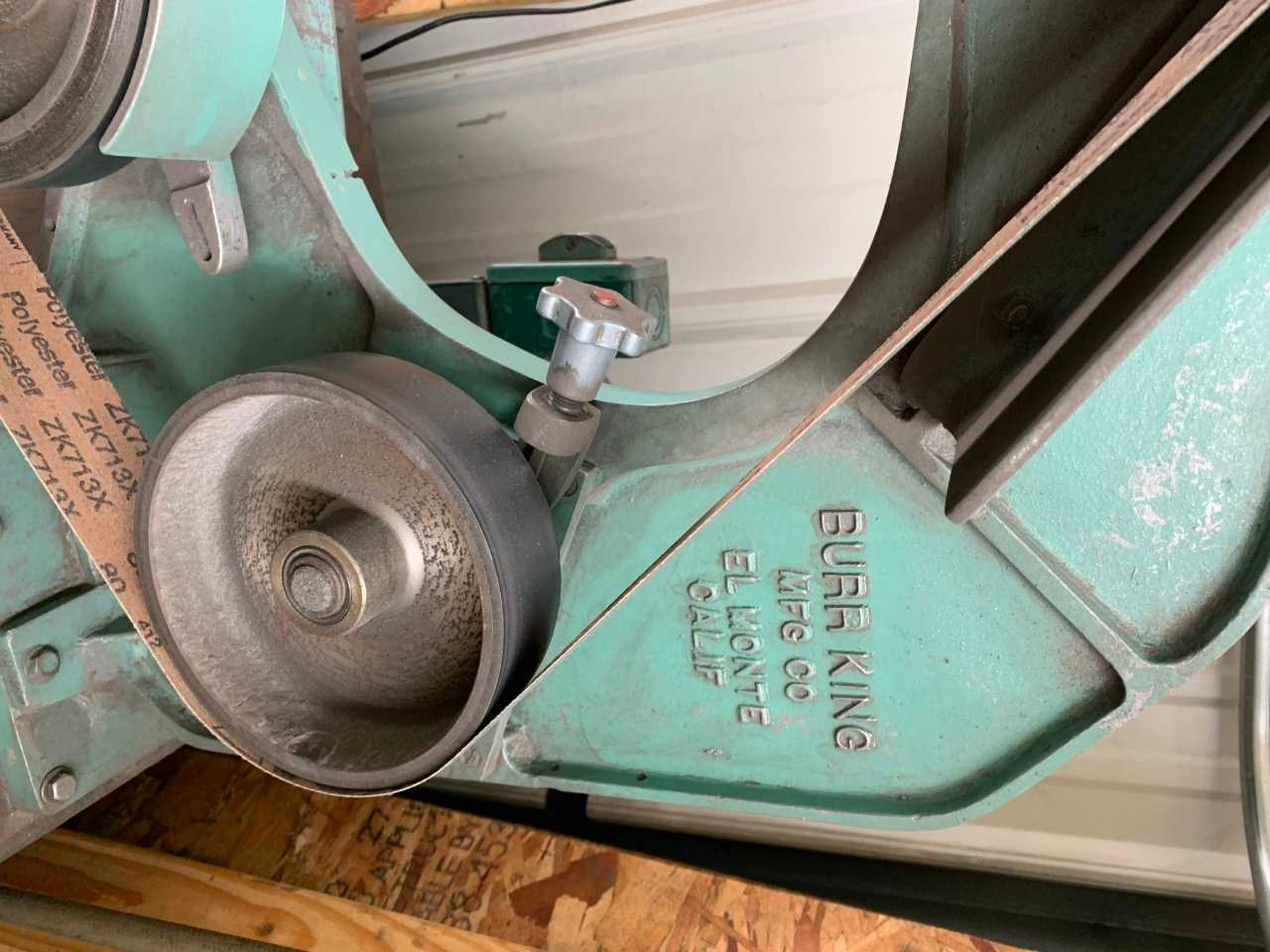 Bur-King Belt Sander - GRINDING MACHINES