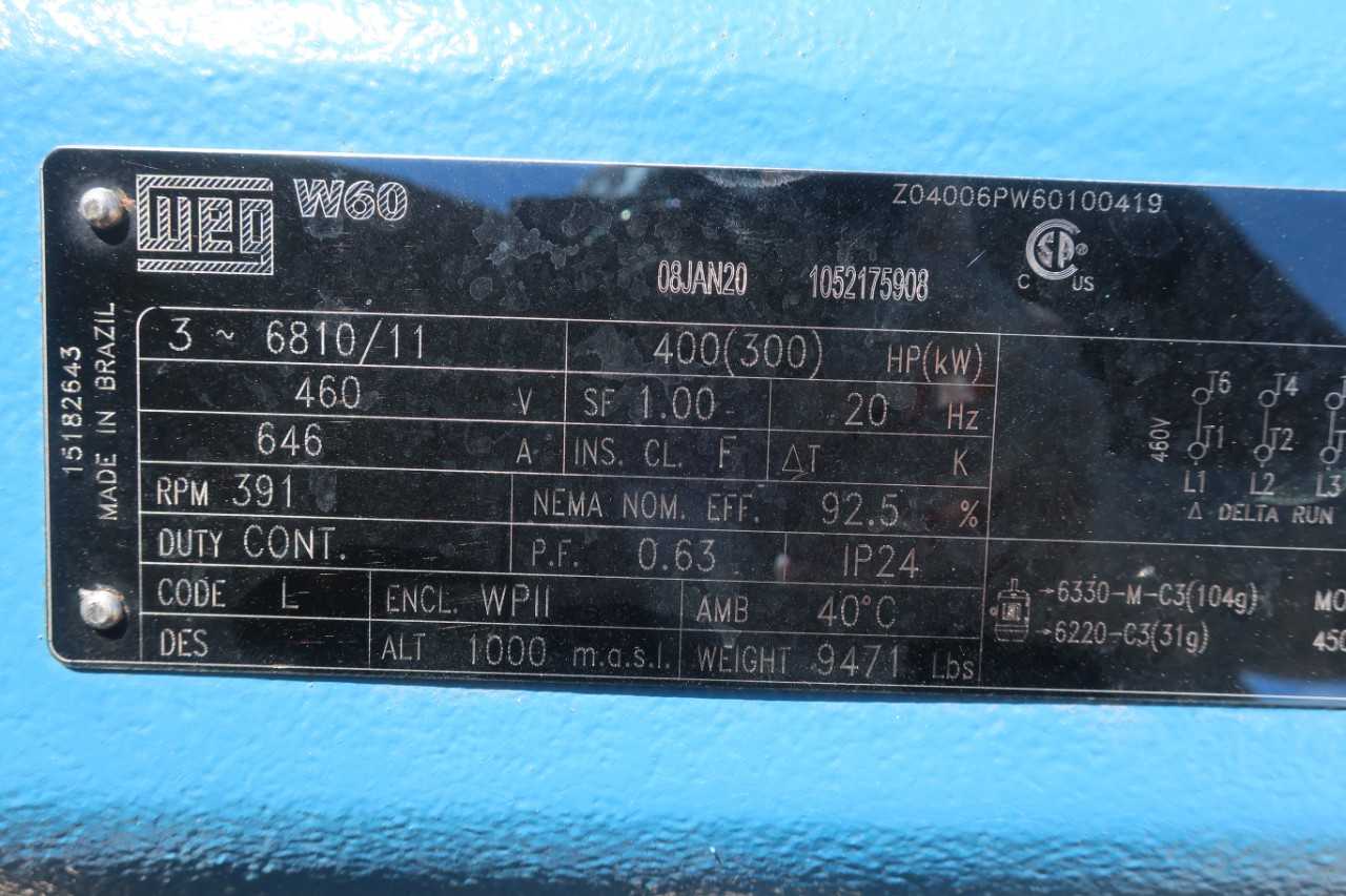 WEG WFH3 W60 ELECTRIC MOTOR - ELECTRIC MOTORS
