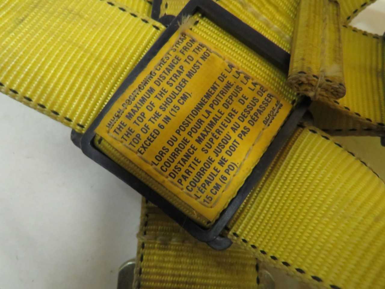 LOT OF 3 ASSORTED SALA 1103321 SAFETY HARNESSES - SAFETY EQUIPMENT