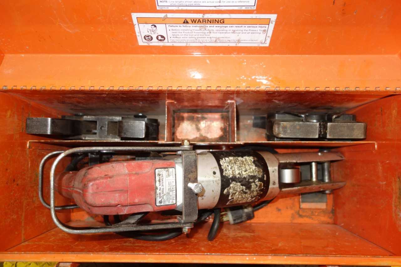 Victaulic PFT 505 Pressfit Tool with jaws - TOOL STORAGE