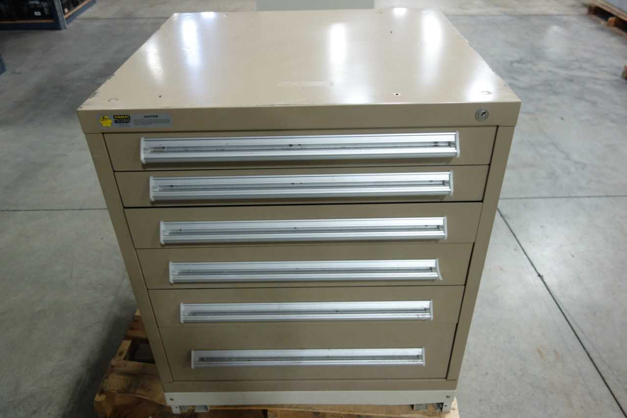 STANLEY VIDMAR 6 DRAWER TOOL CABINET - TOOL STORAGE
