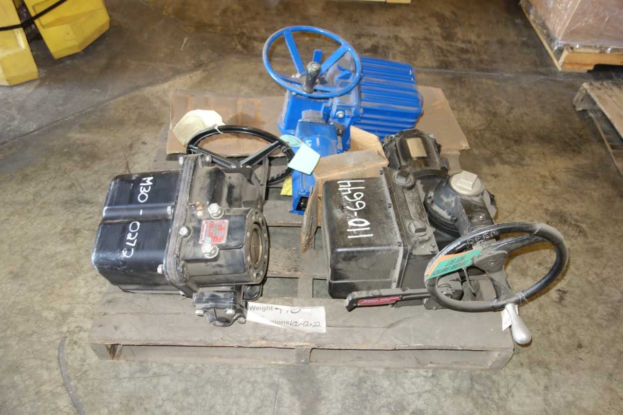 LOT OF 3 LIMITORQUE VALVES - VALVES