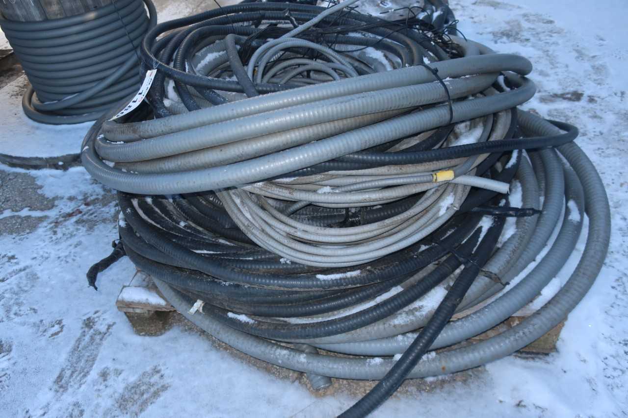 2 PALLETS OF ASSORTED INSULATED CABLE-WIRE - ELECTRICAL COMPONENTS