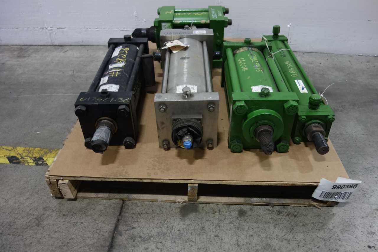 LOT OF ASSORTED CYLINDERS - HAND TOOLS