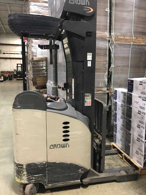 2007 Crown RR5265S-45 reach truck, Valley View (Cleveland), OH - REACH TRUCKS 2007 Crown RR5265S-45 reach truck, Valley View (Cleveland), OH - REACH TRUCKS