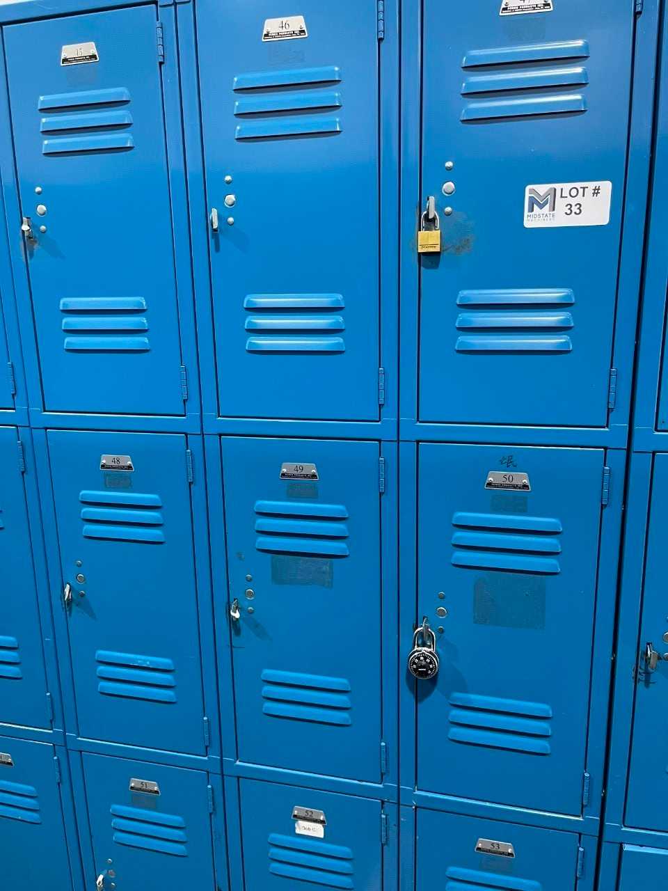 9 Door Locker Unit - TOOL STORAGE
