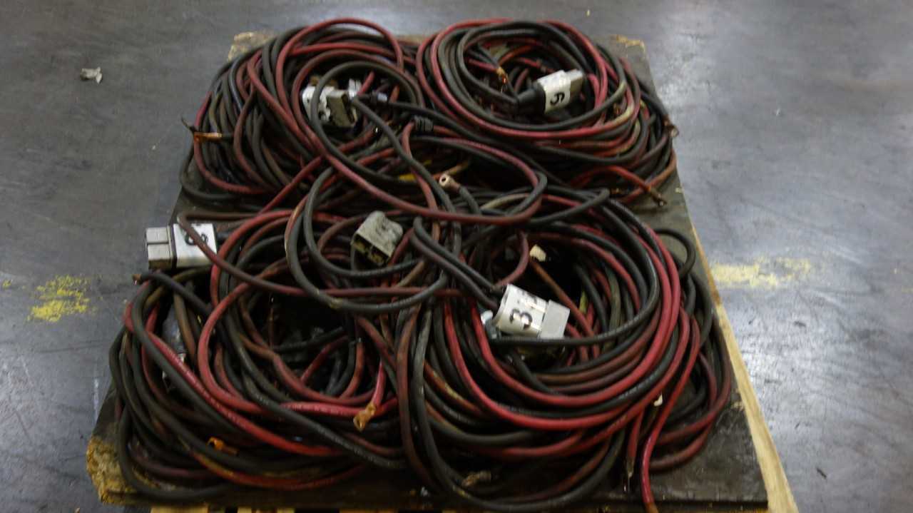 1 PALLET OF REMA BATTERY CHARGER CABLE CONNECTORS 350A <50V-DC - ELECTRIC POWER TOOLS