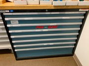 Lista 8 Drawer Cabinet w/ butcher block top - TOOL STORAGE